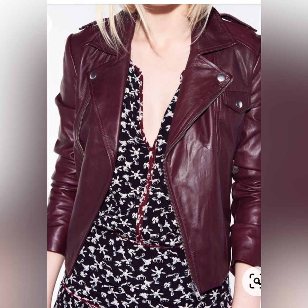 NEW BA & SH Catarina Black/ Bordeaux Floral Mini Dress